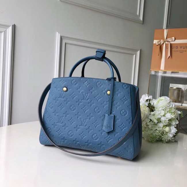 Louis Vuitton Outlet original MONTAIGNE MM M44311 blue