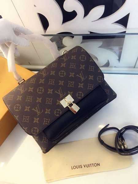 Louis Vuitton Outlet monogram canvas marignan M44259 black