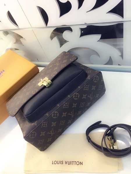 Louis Vuitton Outlet monogram canvas marignan M44259 black