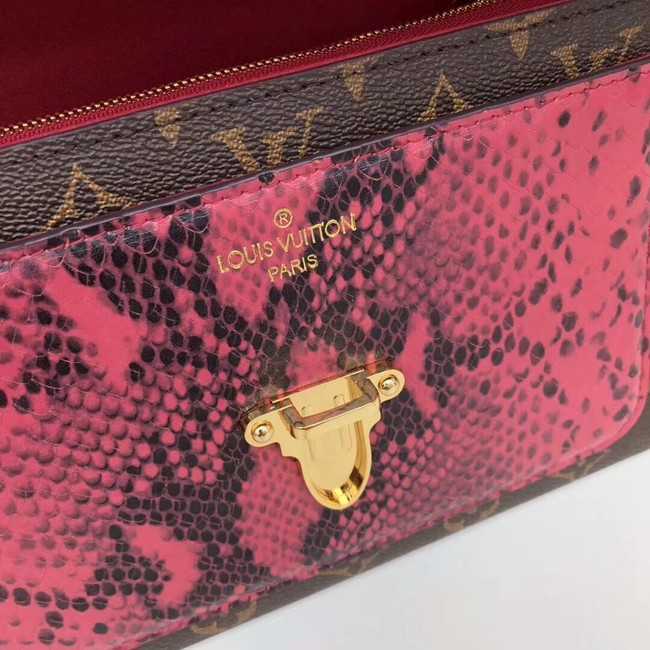 Louis Vuitton Outlet original monogram canvas VICTOIRE M43731 rose