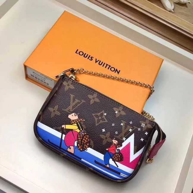 Louis Vuitton Outlet Monogram Canvas MINI POCHETTE ACCESSOIRES M58009