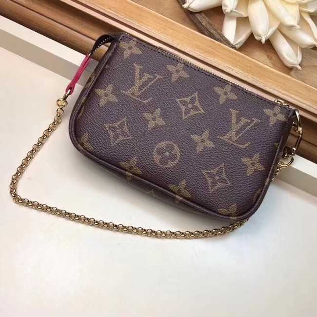 Louis Vuitton Outlet Monogram Canvas MINI POCHETTE ACCESSOIRES M58009