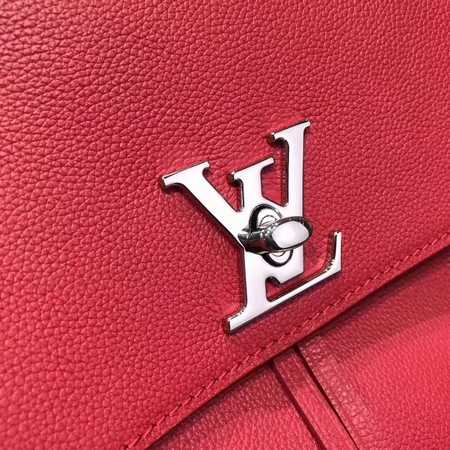 Louis Vuitton Outlet HOT SPRINGS Monogram Canvas Mini lockme knapsack 41815 red