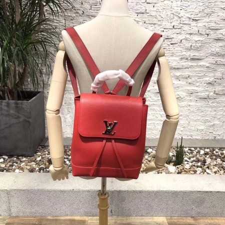 Louis Vuitton Outlet HOT SPRINGS Monogram Canvas Mini lockme knapsack 41815 red