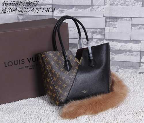 Louis Vuitton Outlet Monogram Canvas KIMONO Bag 40458 Black