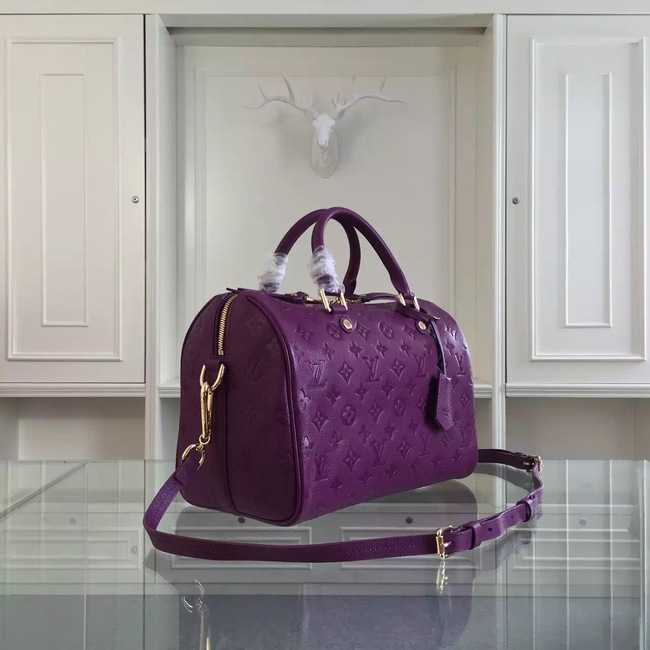 Louis Vuitton Outlet Monogram Empreinte 30CM Tote Bag M91330 Dark Purple