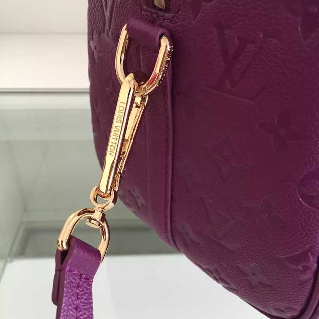 Louis Vuitton Outlet Monogram Empreinte 30CM Tote Bag M91330 Dark Purple