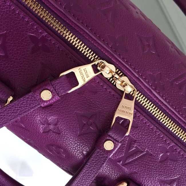 Louis Vuitton Outlet Monogram Empreinte 30CM Tote Bag M91330 Dark Purple