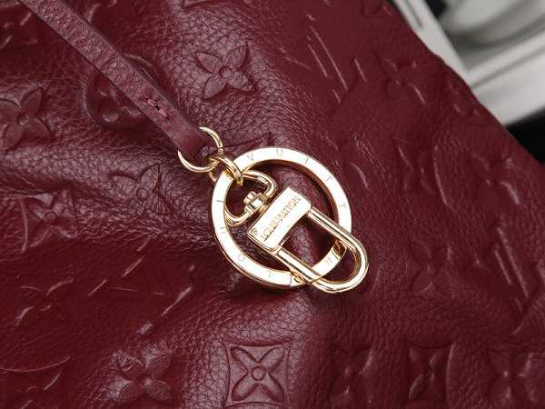 Louis Vuitton Outlet Monogram Empreinte Artsy MM M93451 dark red