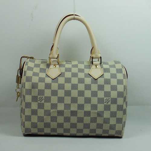 Louis Vuitton Outlet handbag damier azur canvas speedy 25 n41534