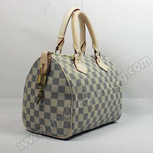 Louis Vuitton Outlet handbag damier azur canvas speedy 25 n41534