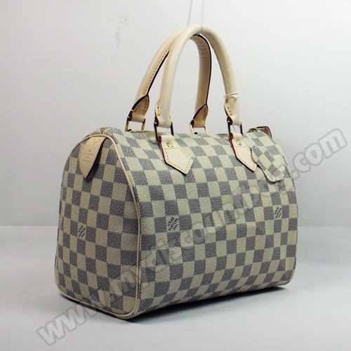 Louis Vuitton Outlet handbag damier azur canvas speedy 25 n41534