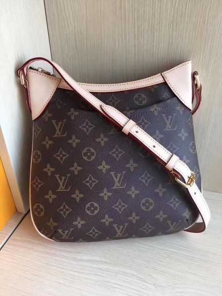 Louis Vuitton Outlet original Leather Monogram Canvas Odeon PM M56390