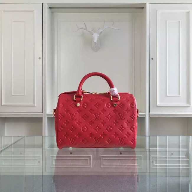 Louis Vuitton Outlet Monogram Empreinte 25CM Tote Bag M91337 Red