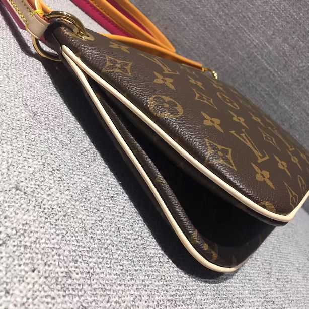 Louis Vuitton Outlet lorette monogram canvas handbags M44053 rose