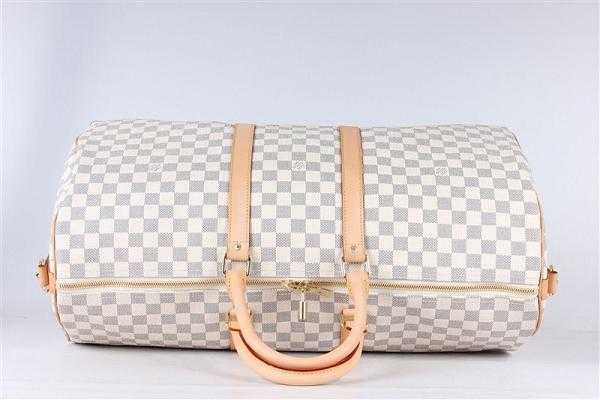 Louis Vuitton Outlet handbag damier azur canvas keepall 50 n41430