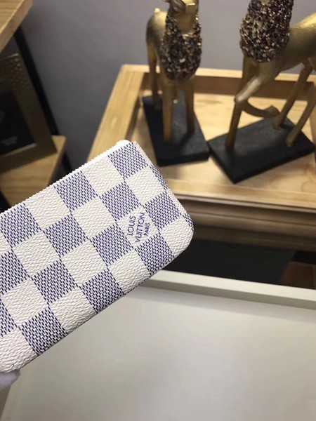 Louis Vuitton Outlet Damier Azur Canvas KEY POUCH N62658