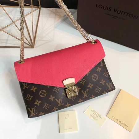 Louis Vuitton Outlet Original Monogram Canvas Pallas Chain M41201 red