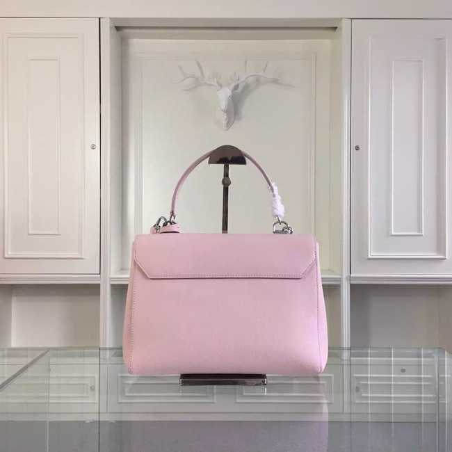 Louis Vuitton Outlet original litchi leather tote bag 50250 pink