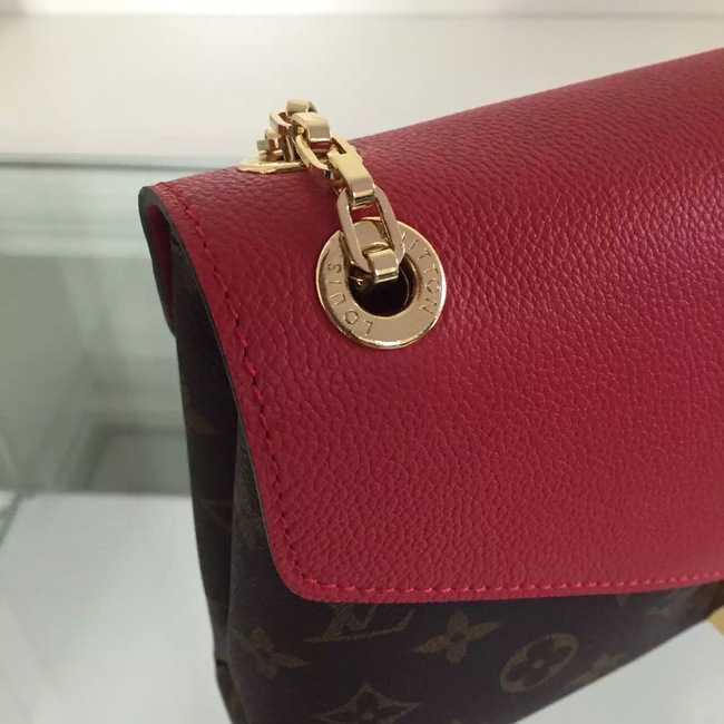 Louis Vuitton Outlet Monogram Canvas Pallas Chain 41246 Red