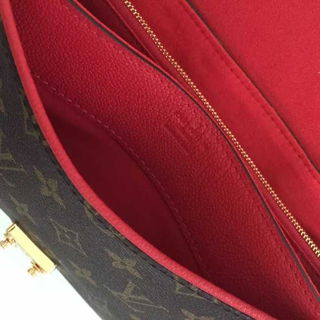 Louis Vuitton Outlet Monogram Canvas Pallas Chain 41246 Red