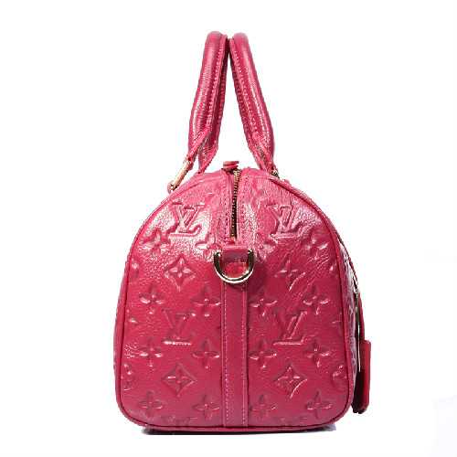 Louis Vuitton Outlet monogram empreinte speedy bandouliere 25 M40762 red