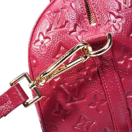 Louis Vuitton Outlet monogram empreinte speedy bandouliere 25 M40762 red