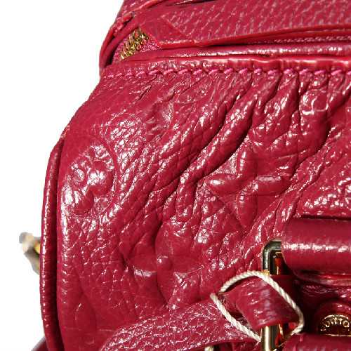 Louis Vuitton Outlet monogram empreinte speedy bandouliere 25 M40762 red