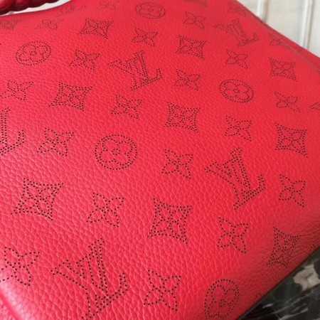 Louis Vuitton Outlet original Mahina Leather BABYLONE 51223 red