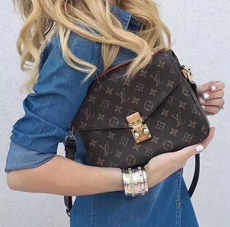 Louis Vuitton Outlet Monogram Canvas Metis Pochette Bag M40780