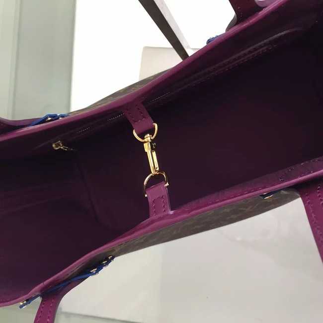 Louis Vuitton Outlet Monogram Canvas NEVERFULL MM 41663 Purple