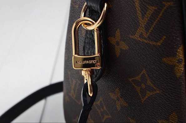 2015 Louis Vuitton Outlet monogram canvas retiro nm m50058 black