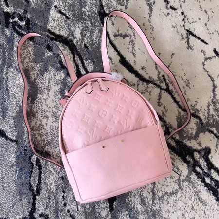 Louis Vuitton Outlet Original sorbonne backpack monogram empreinte M41561 pink