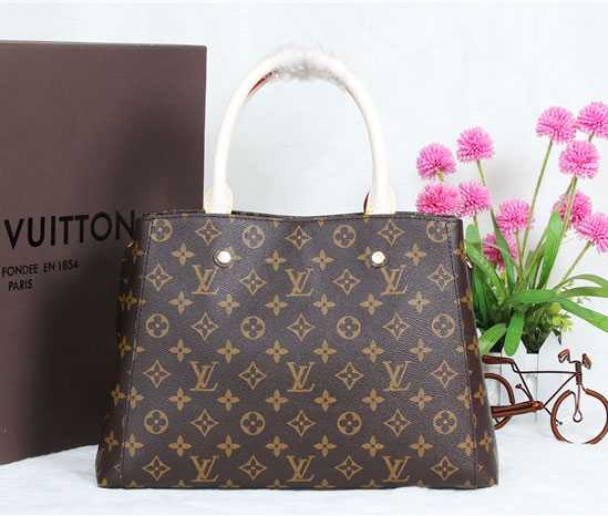 2014 Louis Vuitton Outlet monogram canvas montaigne bag pm m41055