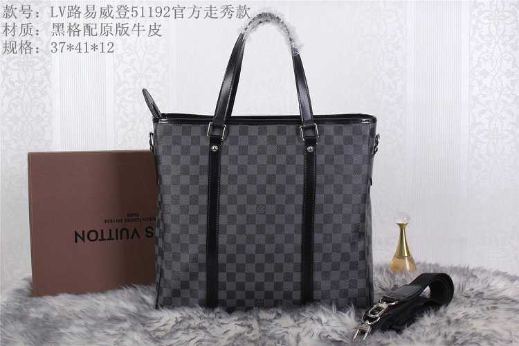 2015 Louis Vuitton Outlet classical original leather 51192 black