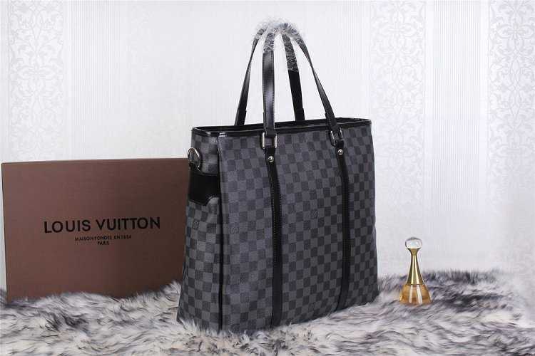 2015 Louis Vuitton Outlet classical original leather 51192 black