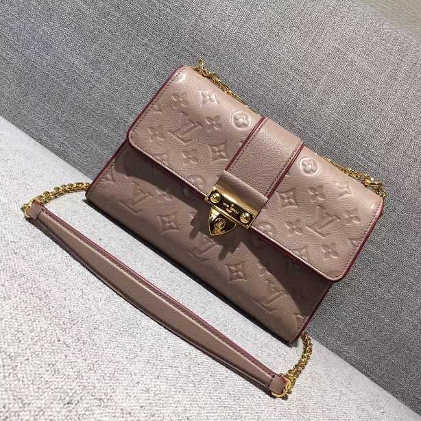 2017 Louis Vuitton Outlet original leather saint sulpice pm M43392 apricot