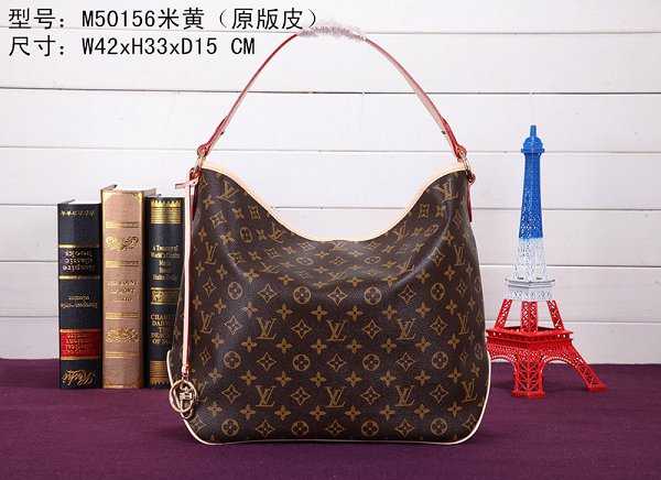 2015 Louis Vuitton Outlet monogram canvas delightful mm m50156 beige