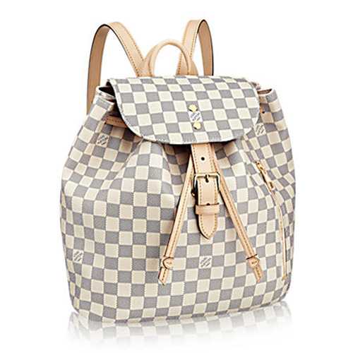 Louis Vuitton Outlet Damier Azur Canvas Sperone Backpack N41578