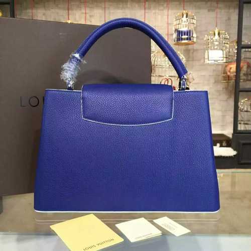 Louis Vuitton Outlet Capucines MM M94390 Denim