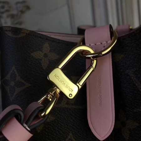 Louis Vuitton Outlet monogram canvas original bag neonoe M44020 pink