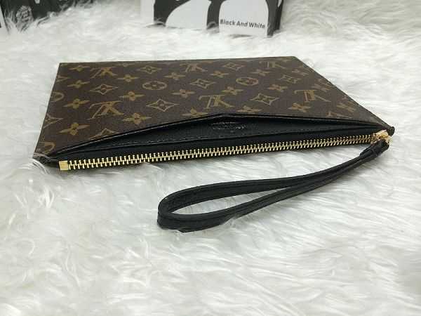 2014 Louis Vuitton Outlet monogram canvas pochette pallas m60608 black