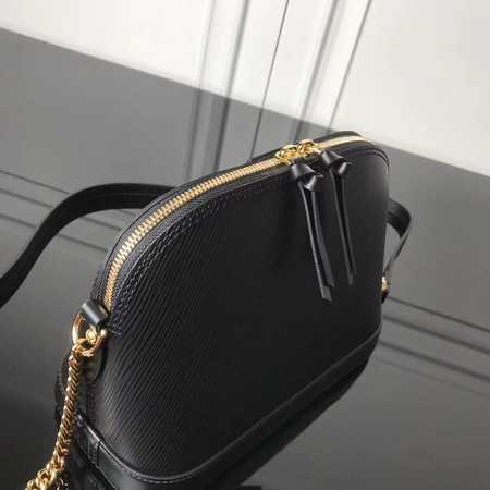 Louis Vuitton Outlet original Epi Leather Shoulder Bag M50321 black