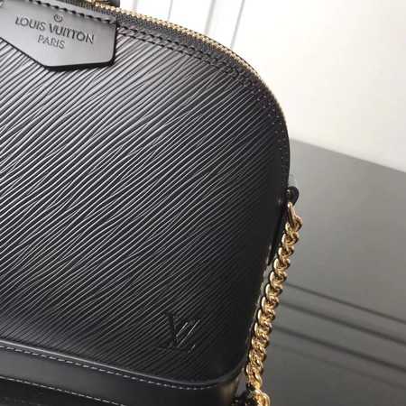 Louis Vuitton Outlet original Epi Leather Shoulder Bag M50321 black