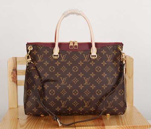 2014 Louis Vuitton Outlet Monogram Canvas M40906 purple red