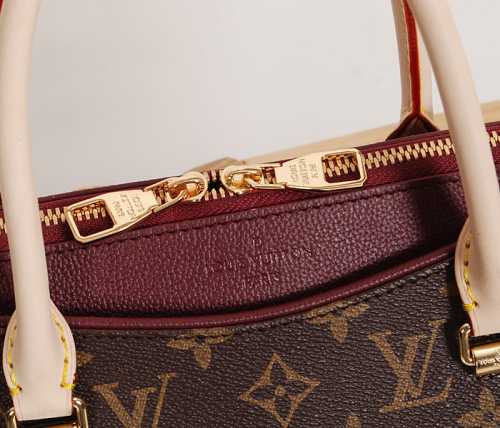 2014 Louis Vuitton Outlet Monogram Canvas M40906 purple red