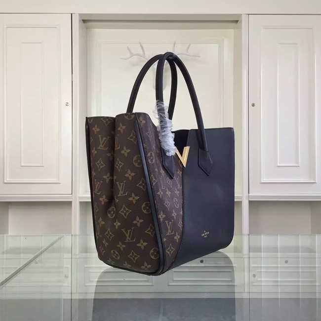 Louis Vuitton Outlet Monogram Canvas KIMONO Tote Bag 40460 Black