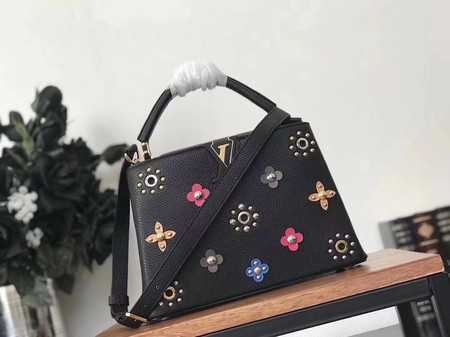 Louis Vuitton Outlet mongram flowers BB M54310 black