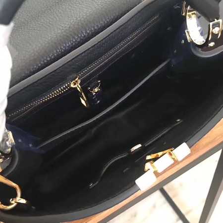 Louis Vuitton Outlet mongram flowers BB M54310 black