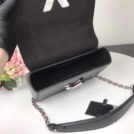 Louis Vuitton Outlet TWIST Original leather Shoulder Bag M50280 black